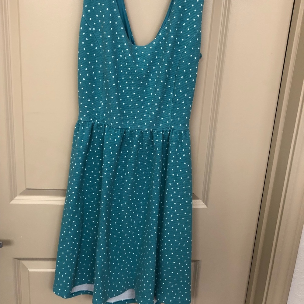 Cut out back dress